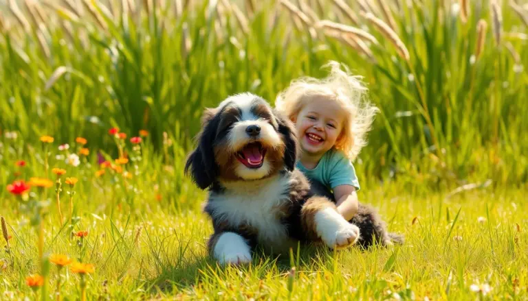 Are Bernedoodles Good with Kids? Everything Parents Need to Know 3 Are Bernedoodles Good with Kids Everything Parents Need to Know